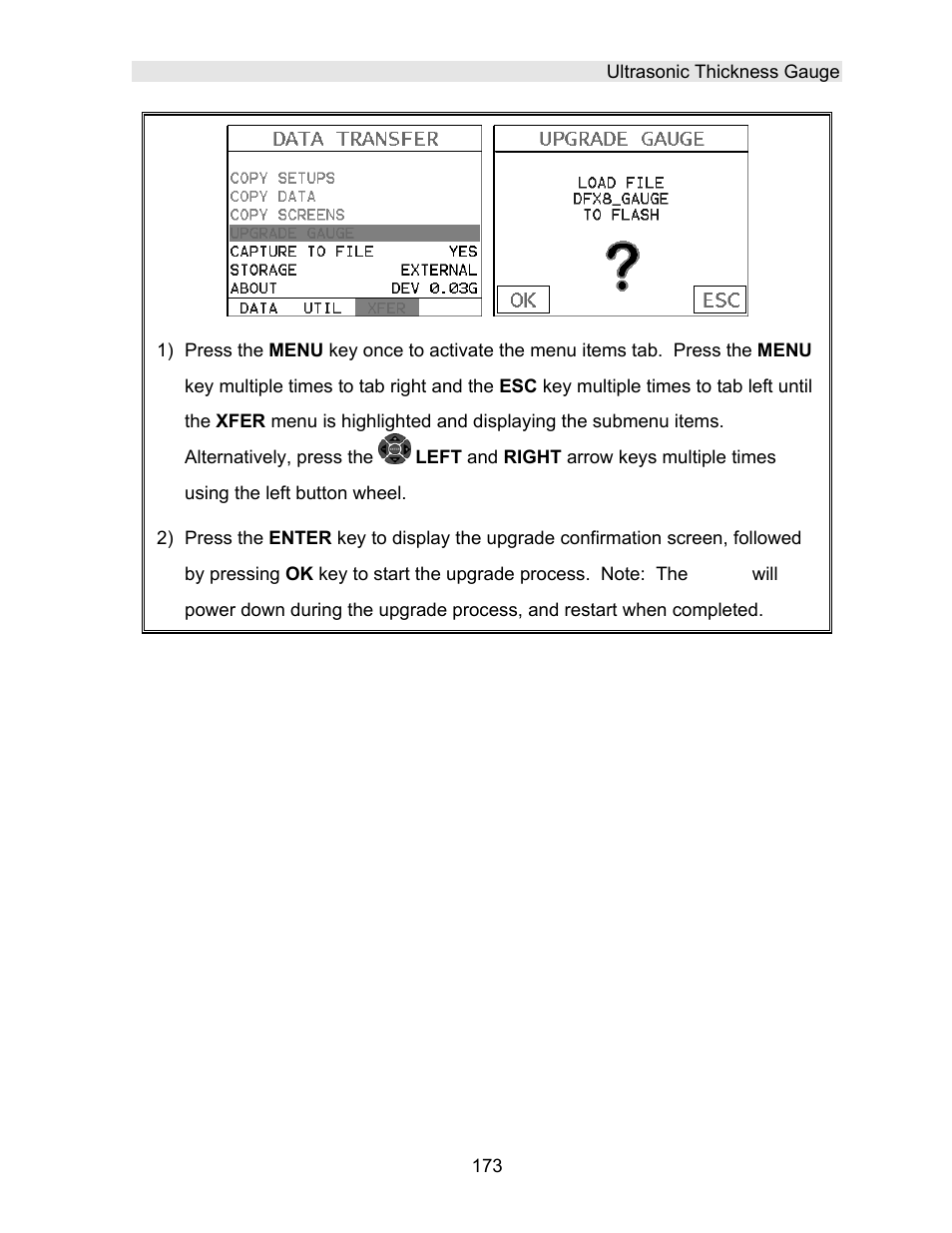 Dakota Ultrasonics DFX-8 plus MANUAL2 User Manual | Page 177 / 183