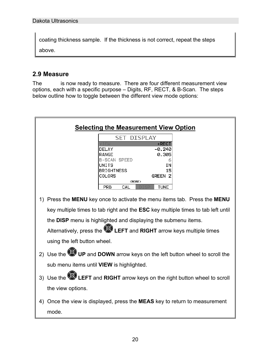 Dakota Ultrasonics DFX-8 plus MANUAL2 User Manual | Page 24 / 183