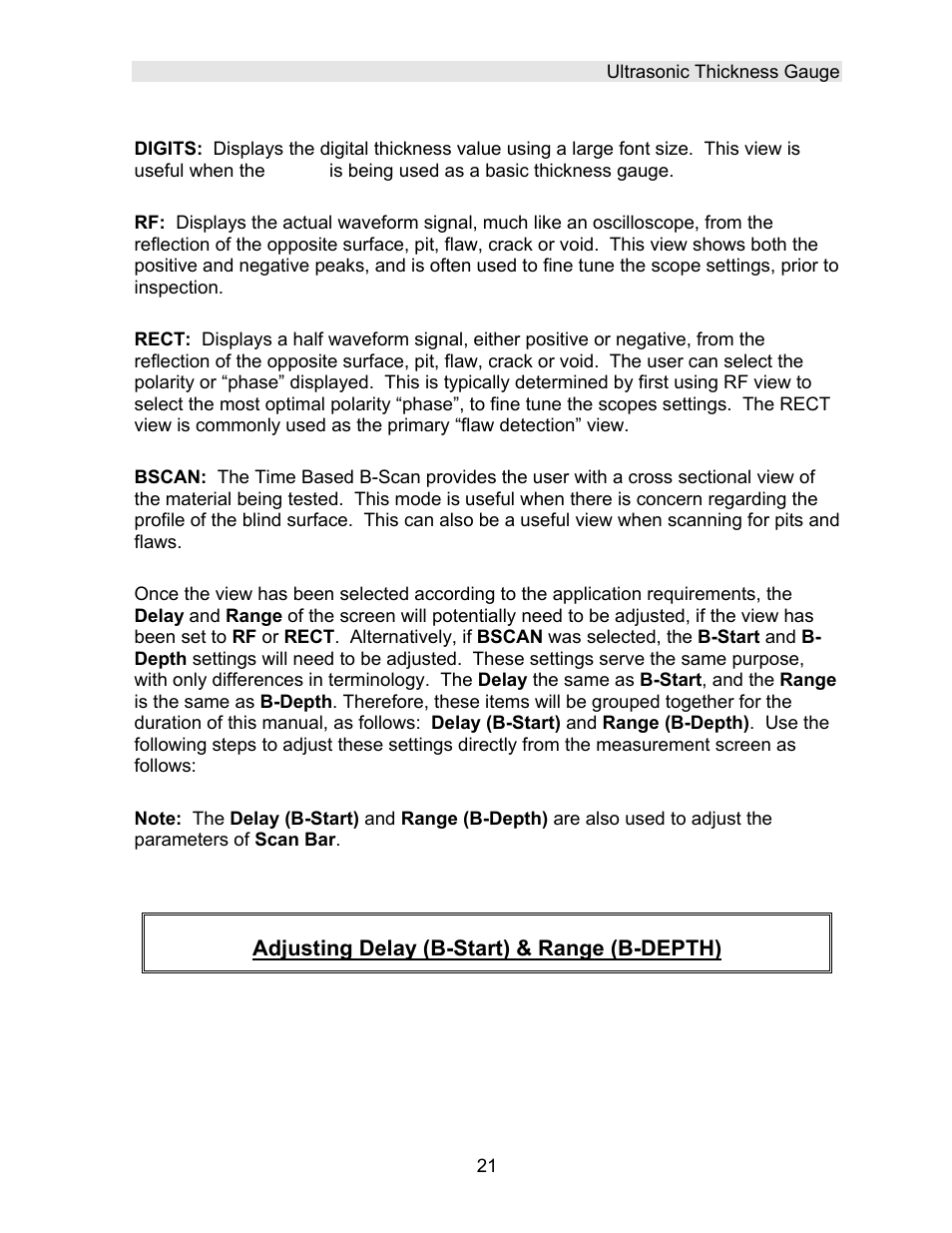 Dakota Ultrasonics DFX-8 plus MANUAL2 User Manual | Page 25 / 183