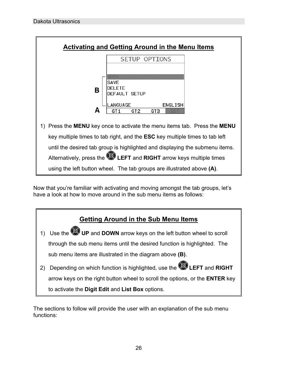 Dakota Ultrasonics DFX-8 plus MANUAL2 User Manual | Page 30 / 183