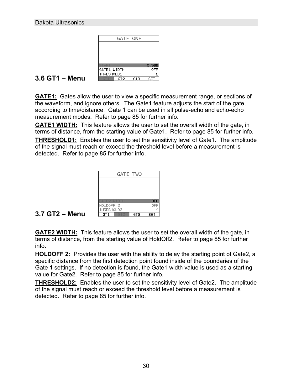 Dakota Ultrasonics DFX-8 plus MANUAL2 User Manual | Page 34 / 183