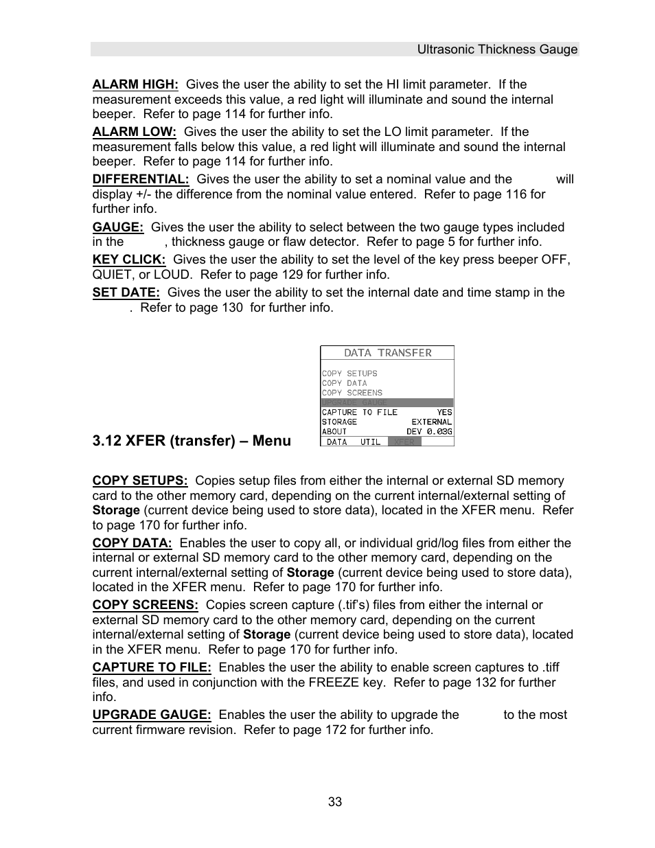 Dakota Ultrasonics DFX-8 plus MANUAL2 User Manual | Page 37 / 183
