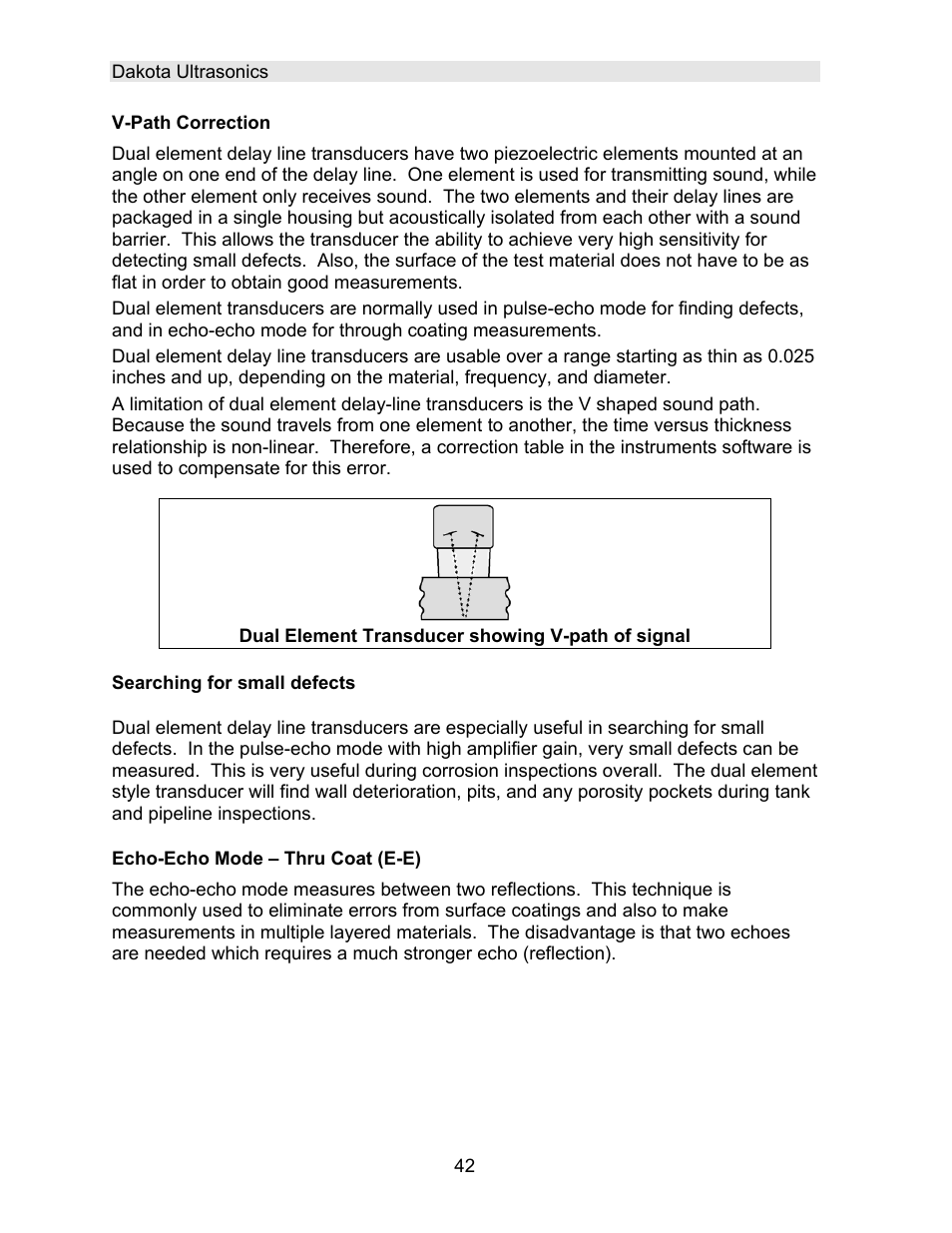 Dakota Ultrasonics DFX-8 plus MANUAL2 User Manual | Page 46 / 183