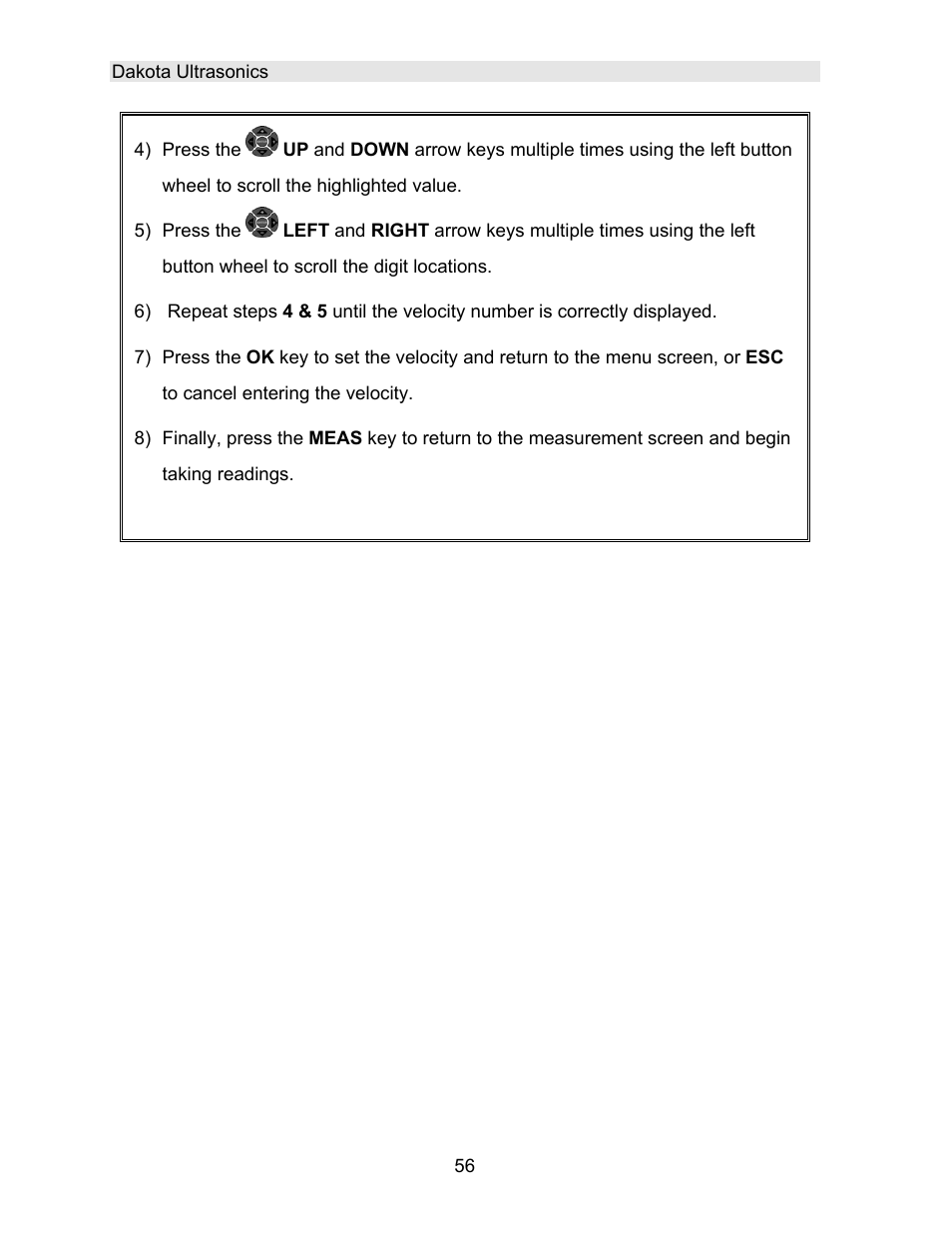 Dakota Ultrasonics DFX-8 plus MANUAL2 User Manual | Page 60 / 183