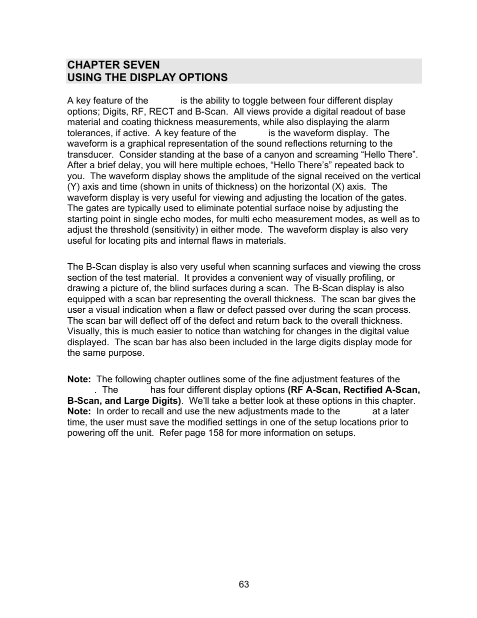 Dakota Ultrasonics DFX-8 plus MANUAL2 User Manual | Page 67 / 183