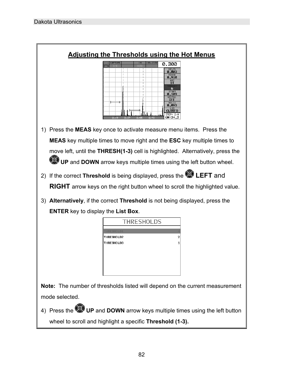 Dakota Ultrasonics DFX-8 plus MANUAL2 User Manual | Page 86 / 183