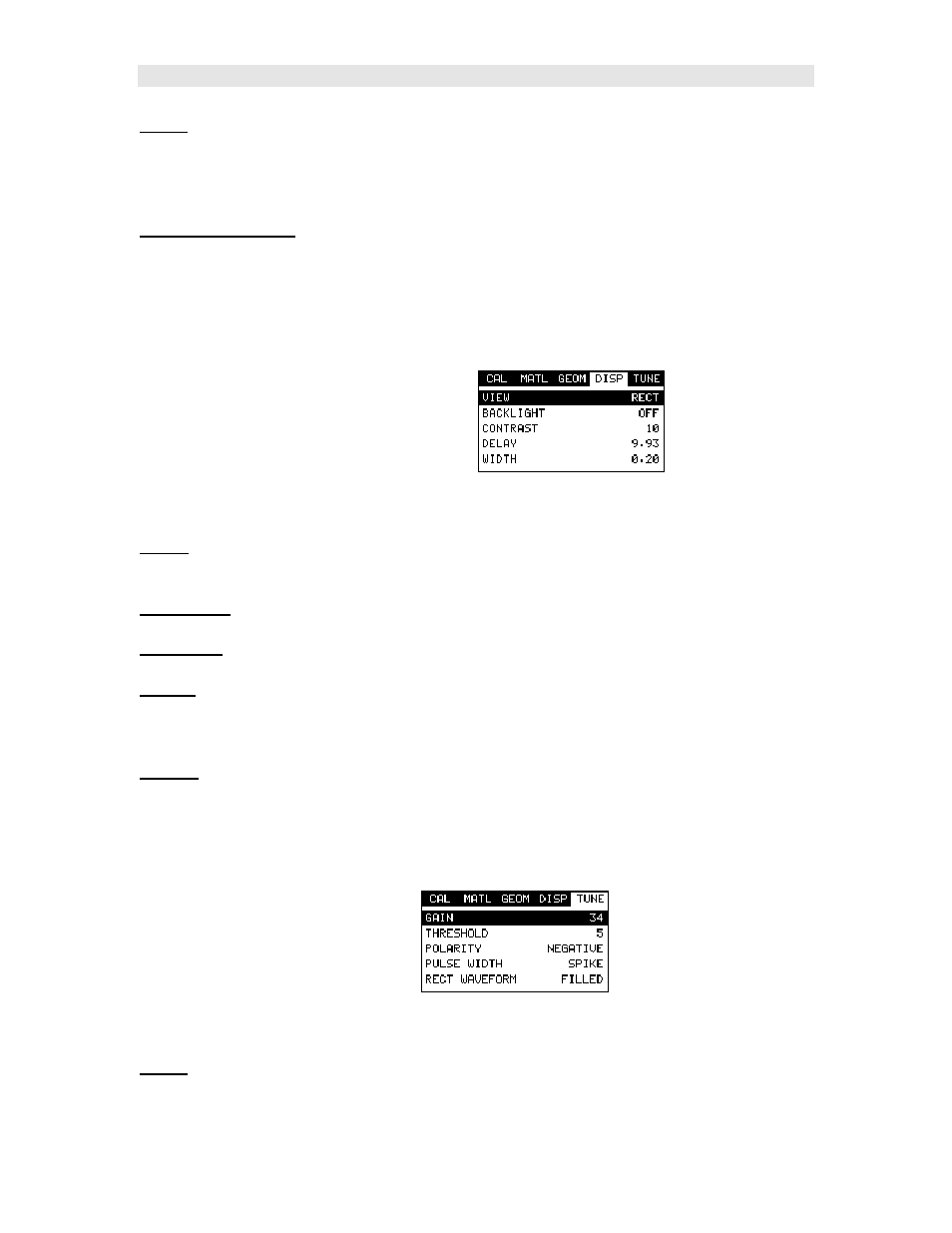 Dakota Ultrasonics MINI--MAX User Manual | Page 30 / 191