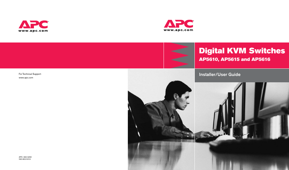 APC DIGITAL KVM SWITCHES AP5610 User Manual | 133 pages