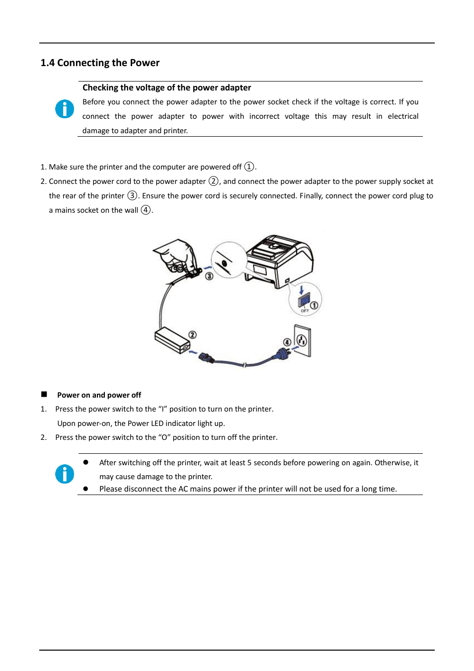 4 connecting the power | Dascom DM-220 User Guide User Manual | Page 17 / 53