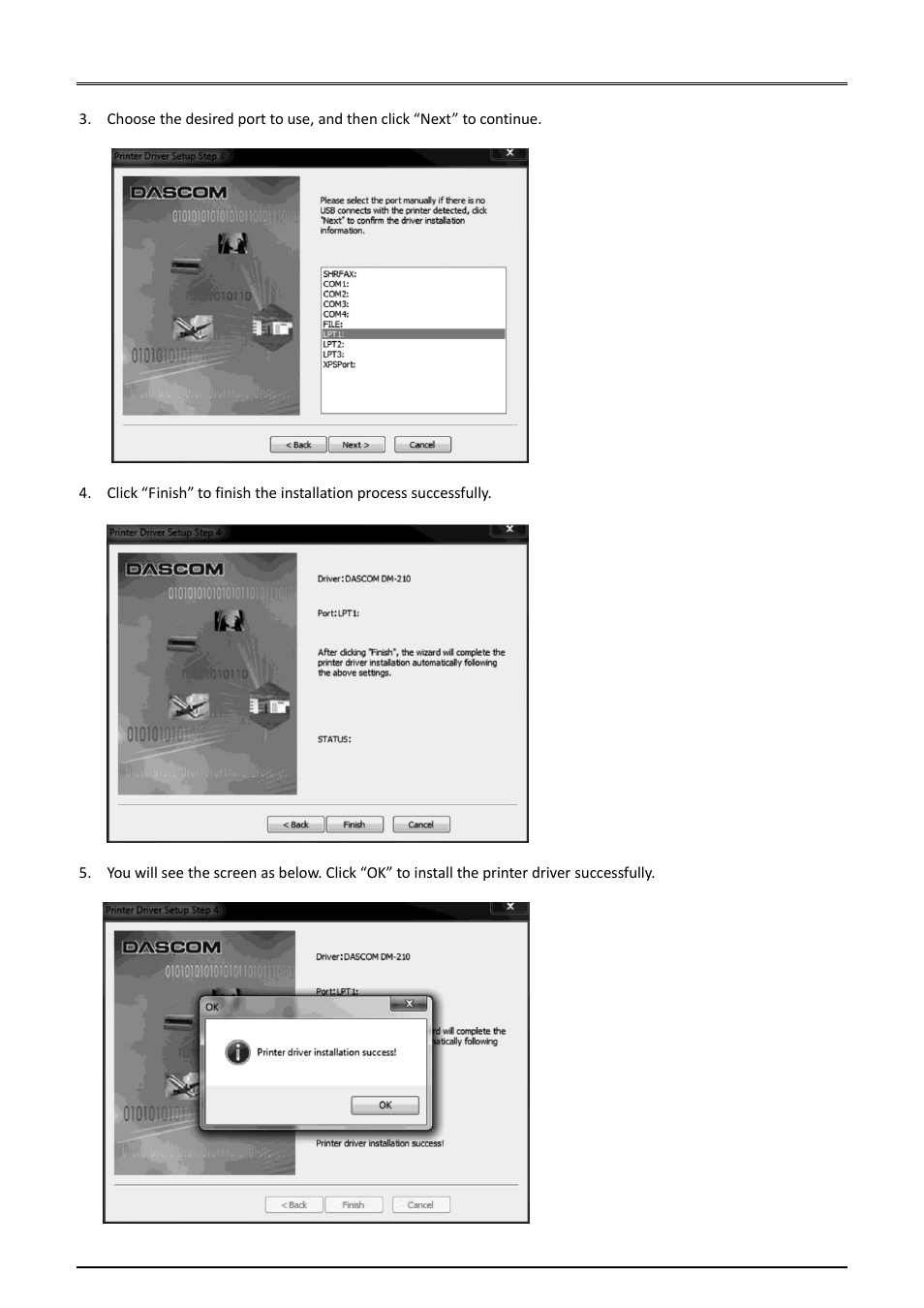 Dascom DM-220 User Guide User Manual | Page 21 / 53