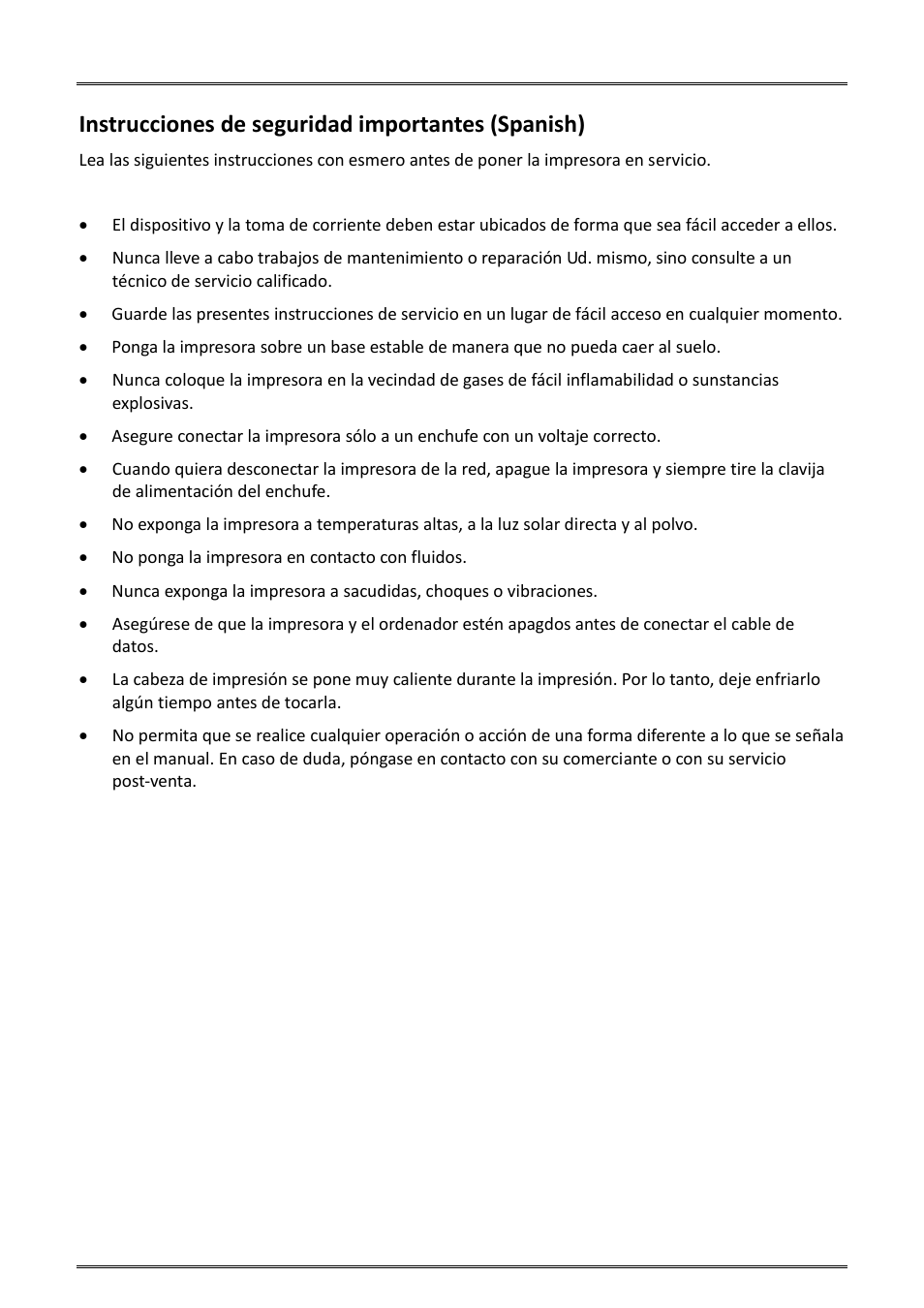 Instrucciones de seguridad importantes (spanish) | Dascom DM-220 User Guide User Manual | Page 6 / 53