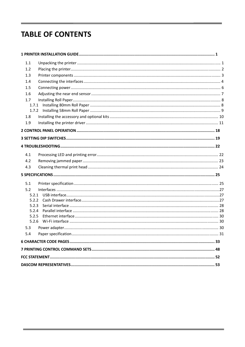 Dascom DT-230 User Guide User Manual | Page 11 / 64