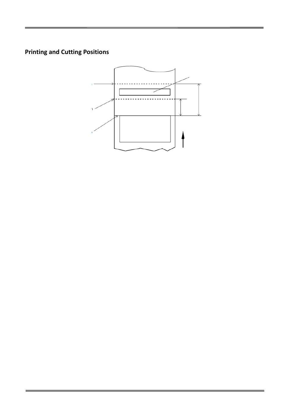 Printing and cutting positions | Dascom DT-230 User Guide User Manual | Page 43 / 64