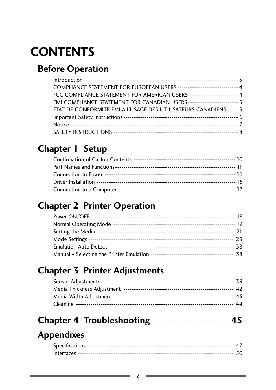 Dascom 7106 User Guide User Manual | Page 2 / 56