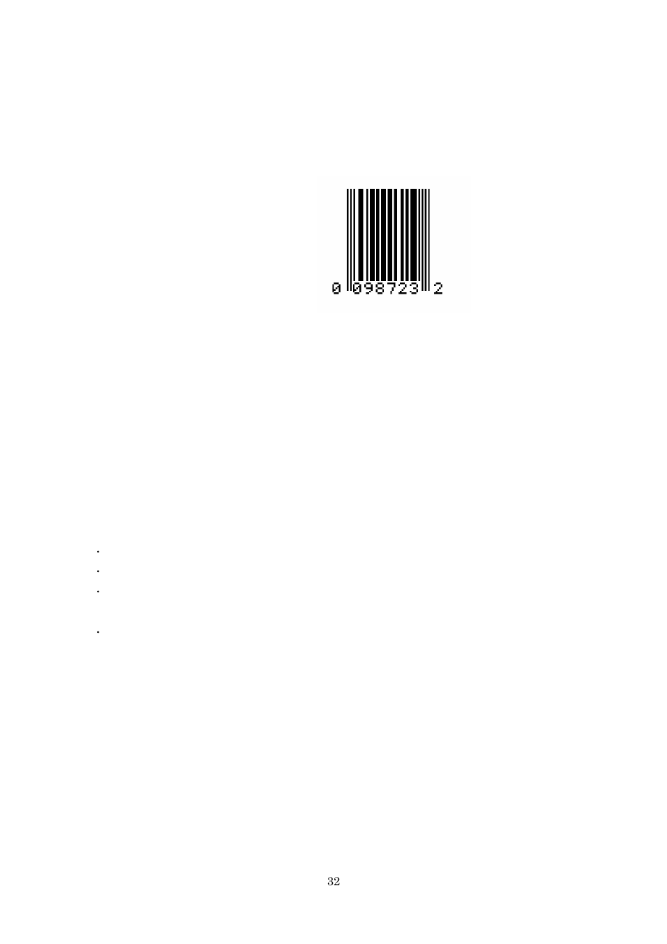 Ean-13 bar code | Dascom 7010 Programmers Manual ZPL User Manual | Page 32 / 76