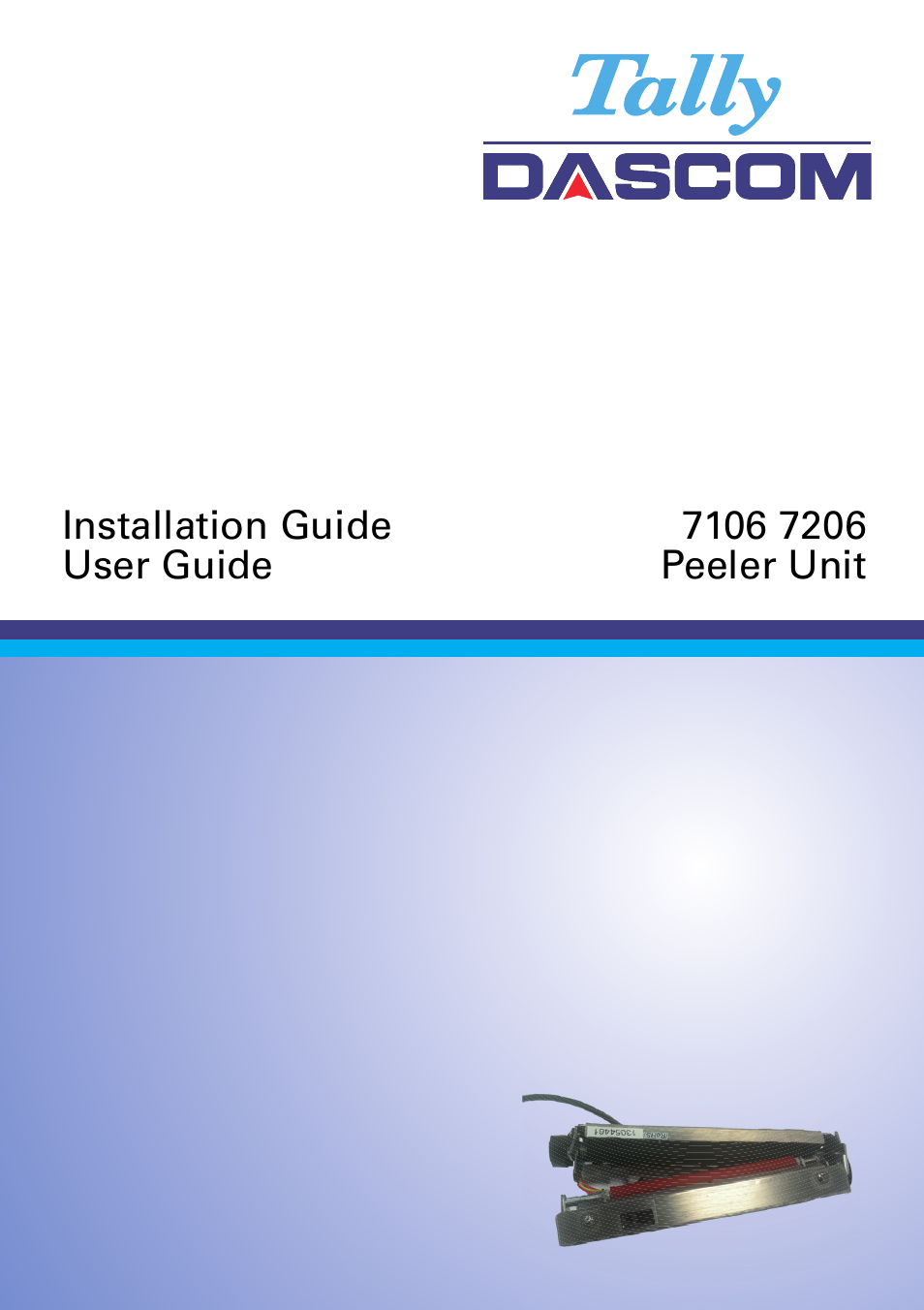 Dascom 7206 Peeler Installation and User Guide User Manual | 14 pages