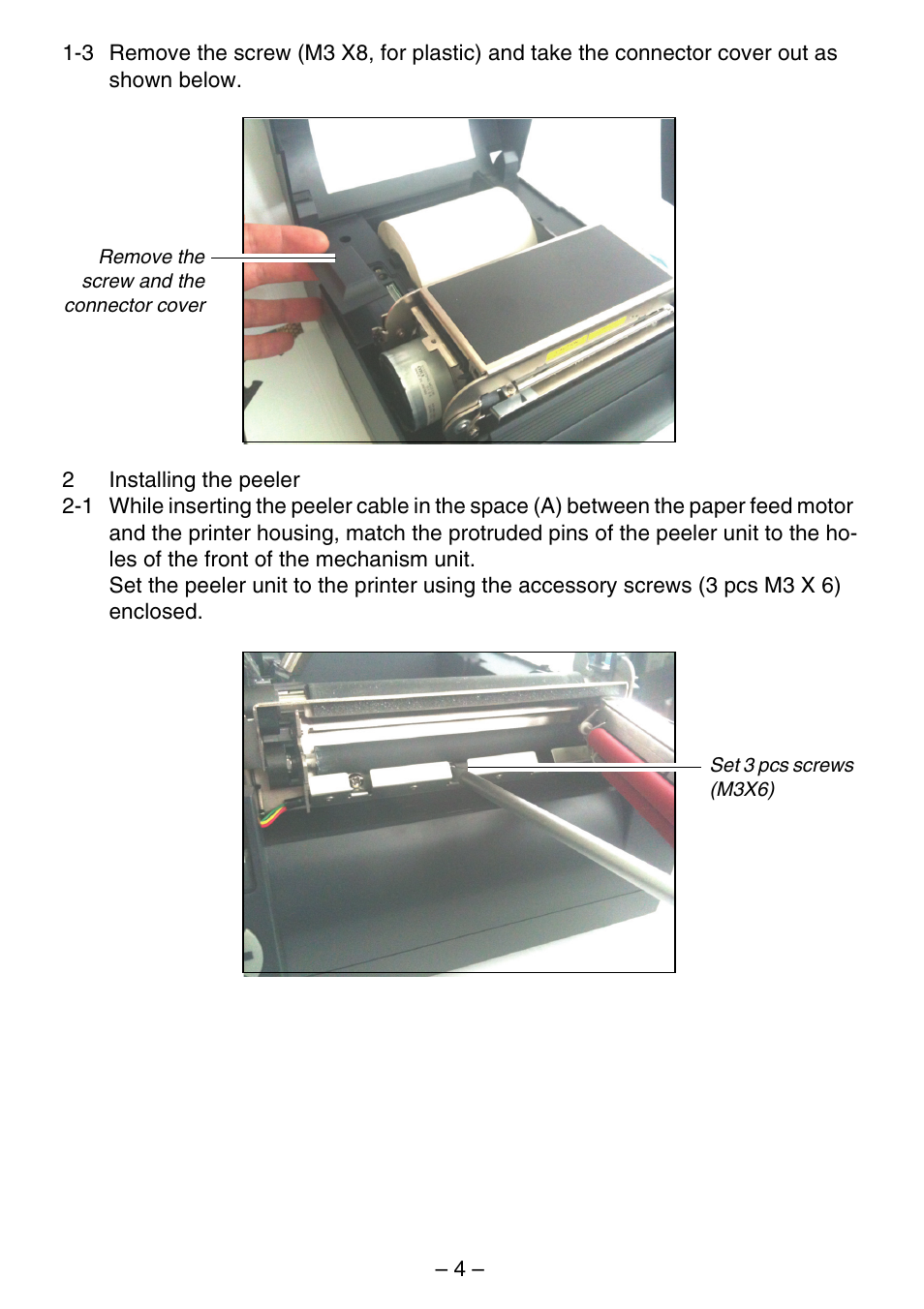 Dascom 7206 Peeler Installation and User Guide User Manual | Page 4 / 14