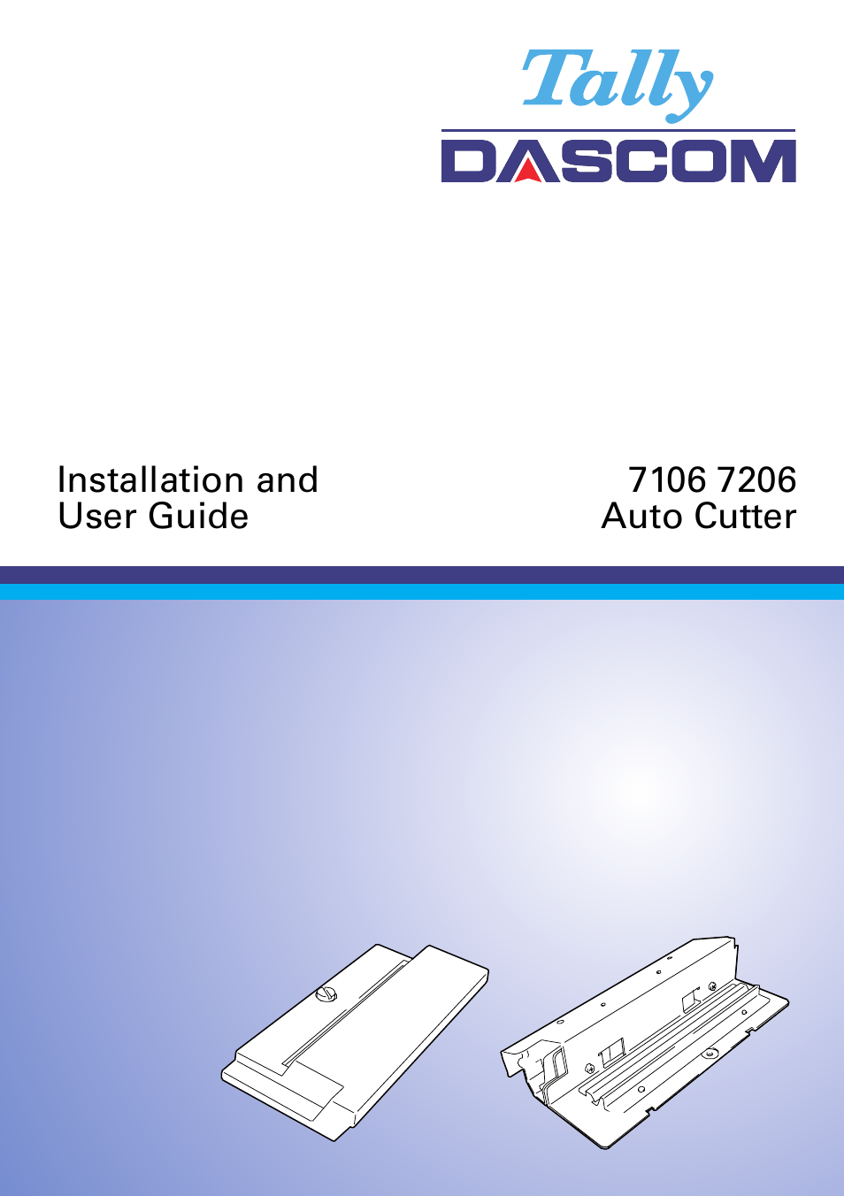 Dascom 7206 Cutter Installation Guide User Manual | 20 pages