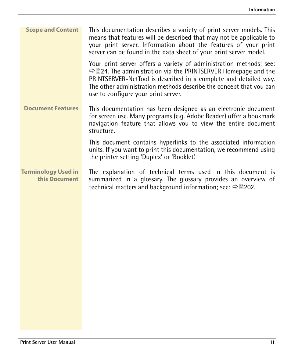 Dascom 7010 PrintServer Manual User Manual | Page 11 / 238