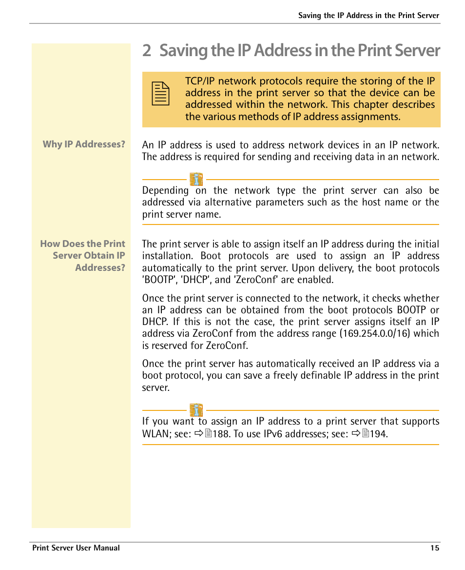 2 saving the ip address in the print server, Saving the ip address in the print server | Dascom 7010 PrintServer Manual User Manual | Page 15 / 238