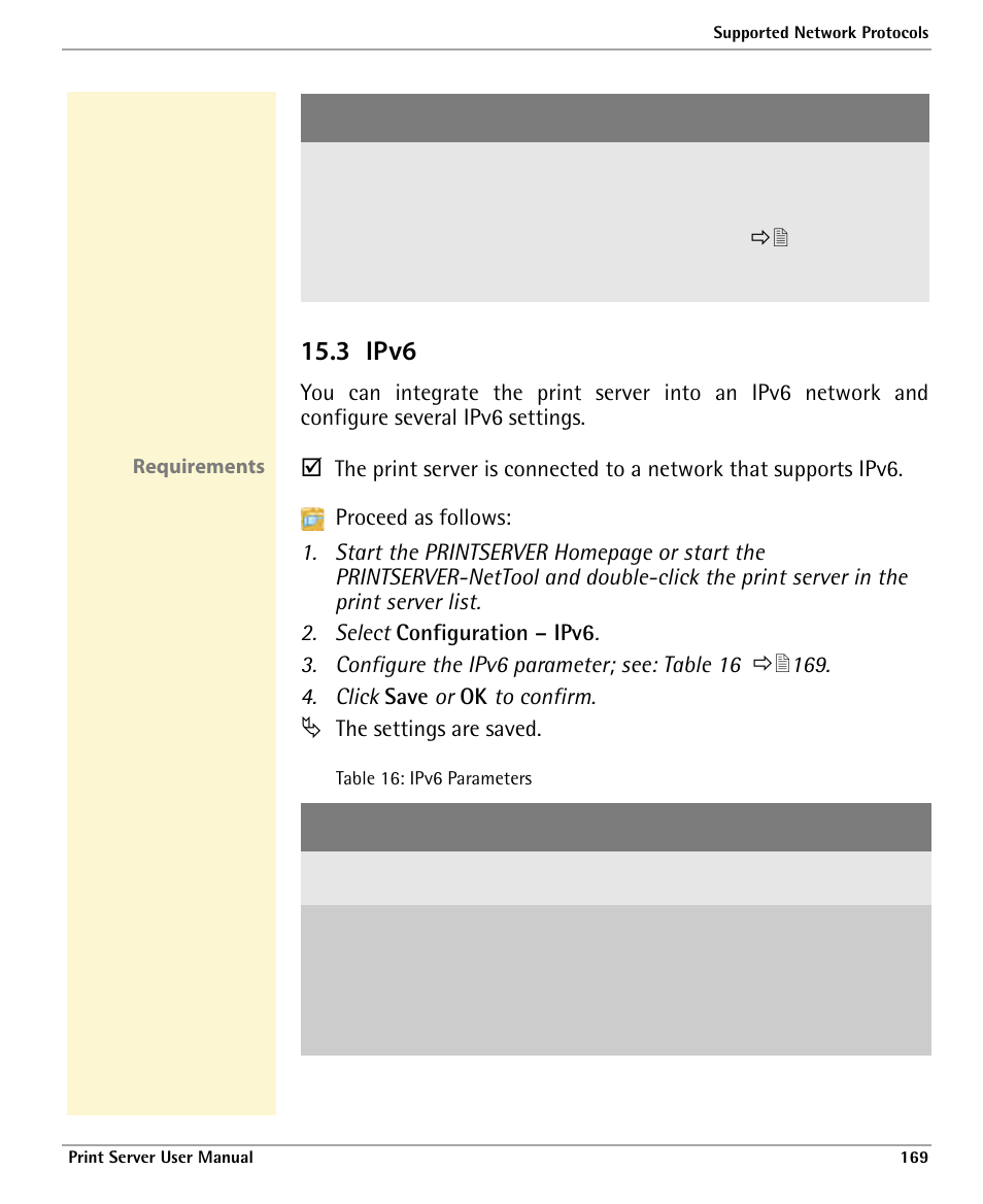 3 ipv6, Ipv6 | Dascom 7010 PrintServer Manual User Manual | Page 169 / 238