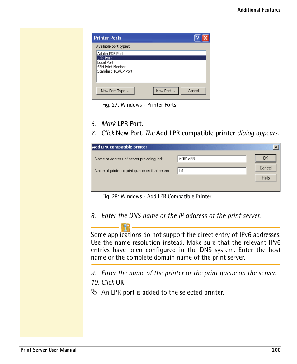Dascom 7010 PrintServer Manual User Manual | Page 200 / 238