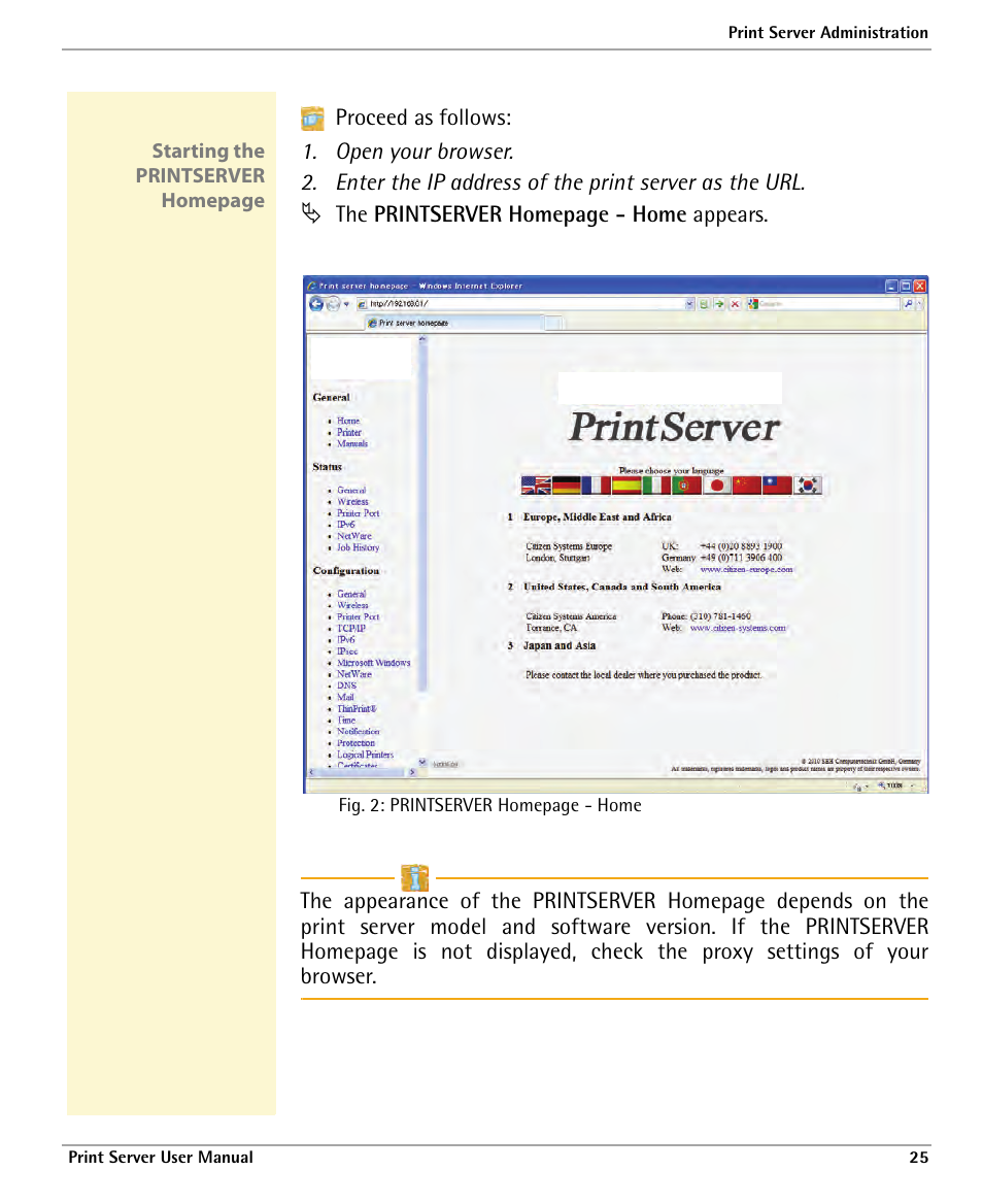 Dascom 7010 PrintServer Manual User Manual | Page 25 / 238