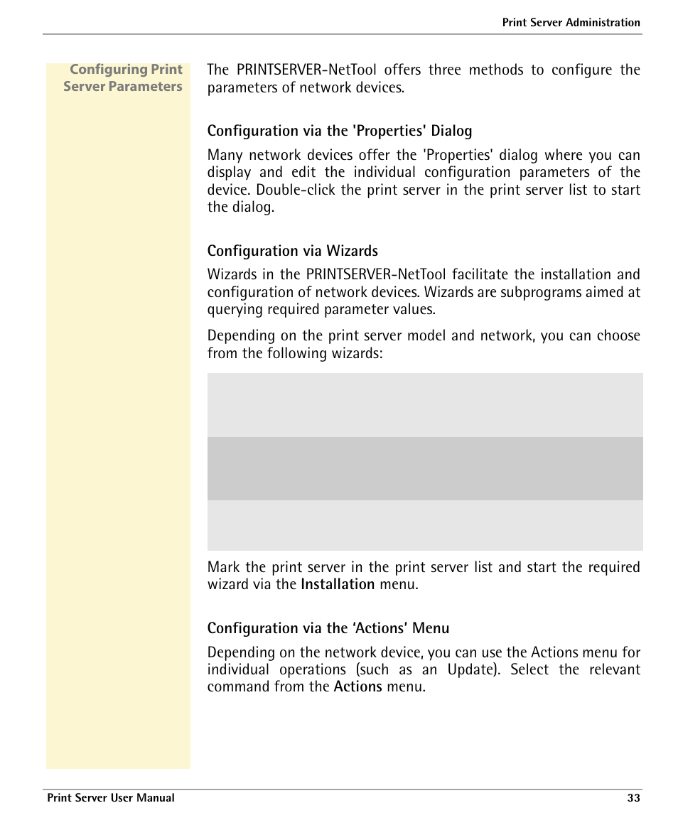 Dascom 7010 PrintServer Manual User Manual | Page 33 / 238