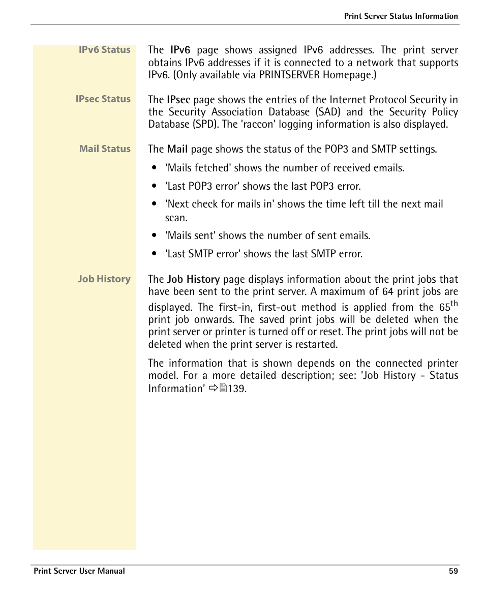 Dascom 7010 PrintServer Manual User Manual | Page 59 / 238