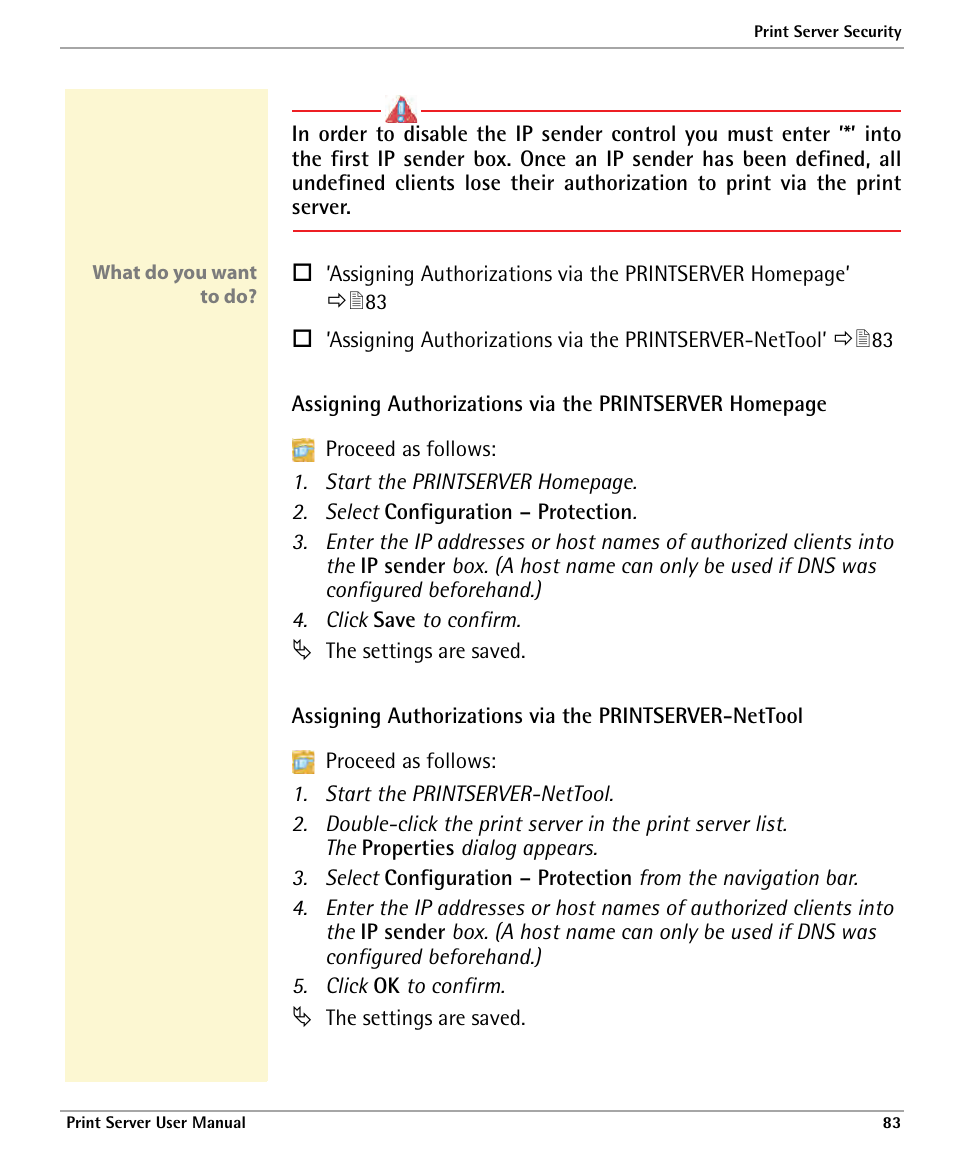 Dascom 7010 PrintServer Manual User Manual | Page 83 / 238