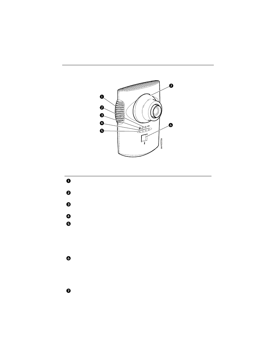 Physical description, Front, Physical description 4 | APC NETBOTZ NBWL0455 User Manual | Page 8 / 40