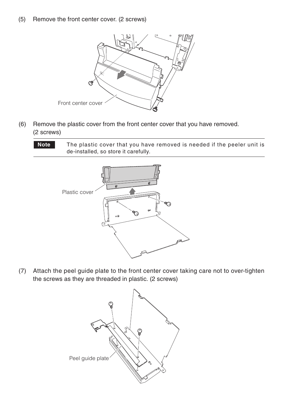 Dascom 7010 Peeler Installation and User Guide User Manual | Page 2 / 4