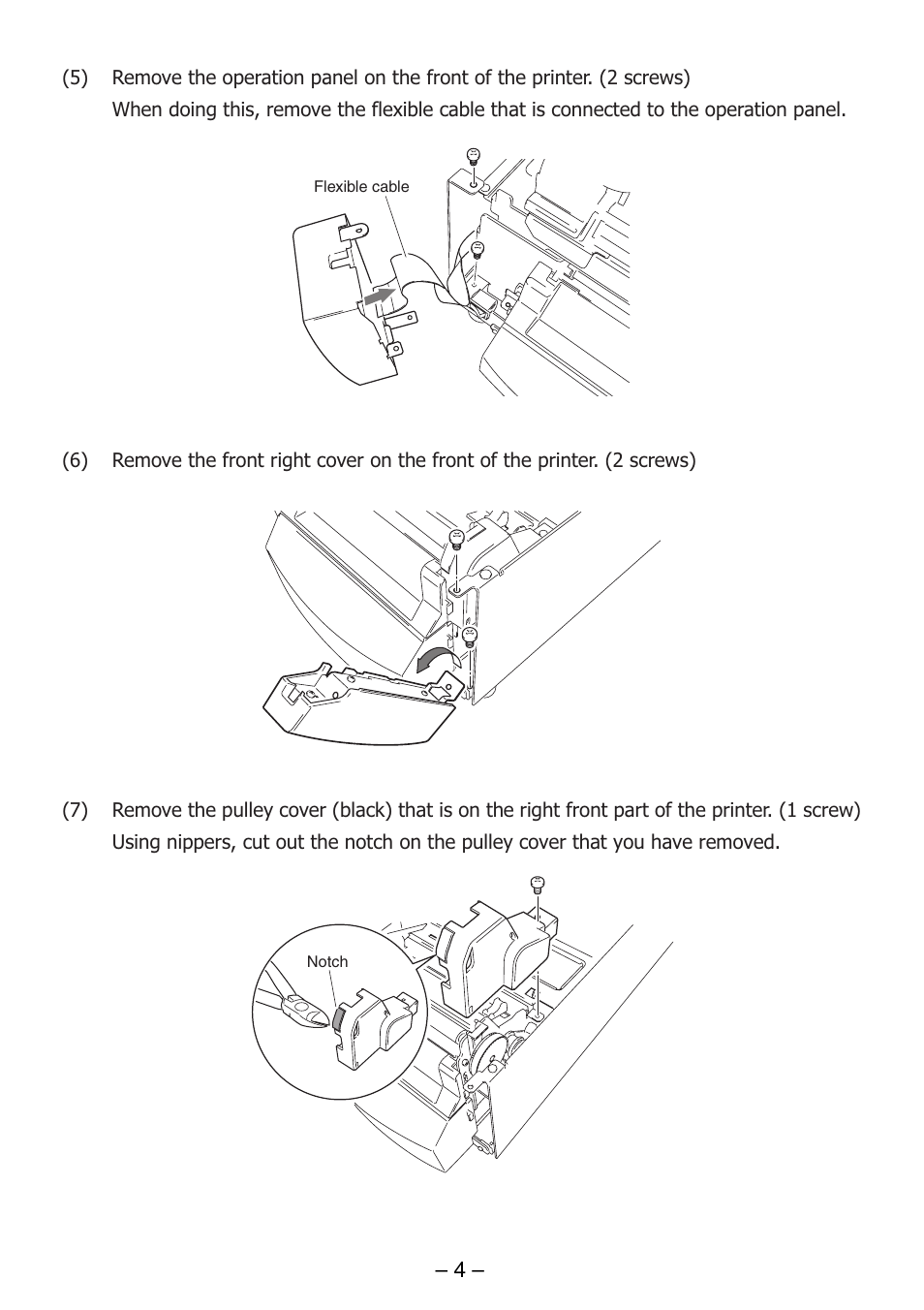 Dascom 7010 Cutter Installation Guide User Manual | Page 4 / 8
