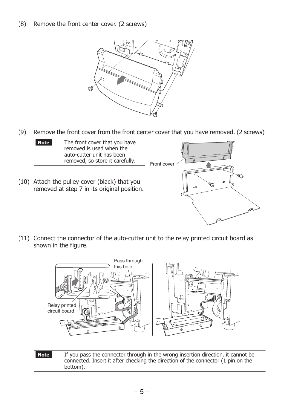 Dascom 7010 Cutter Installation Guide User Manual | Page 5 / 8