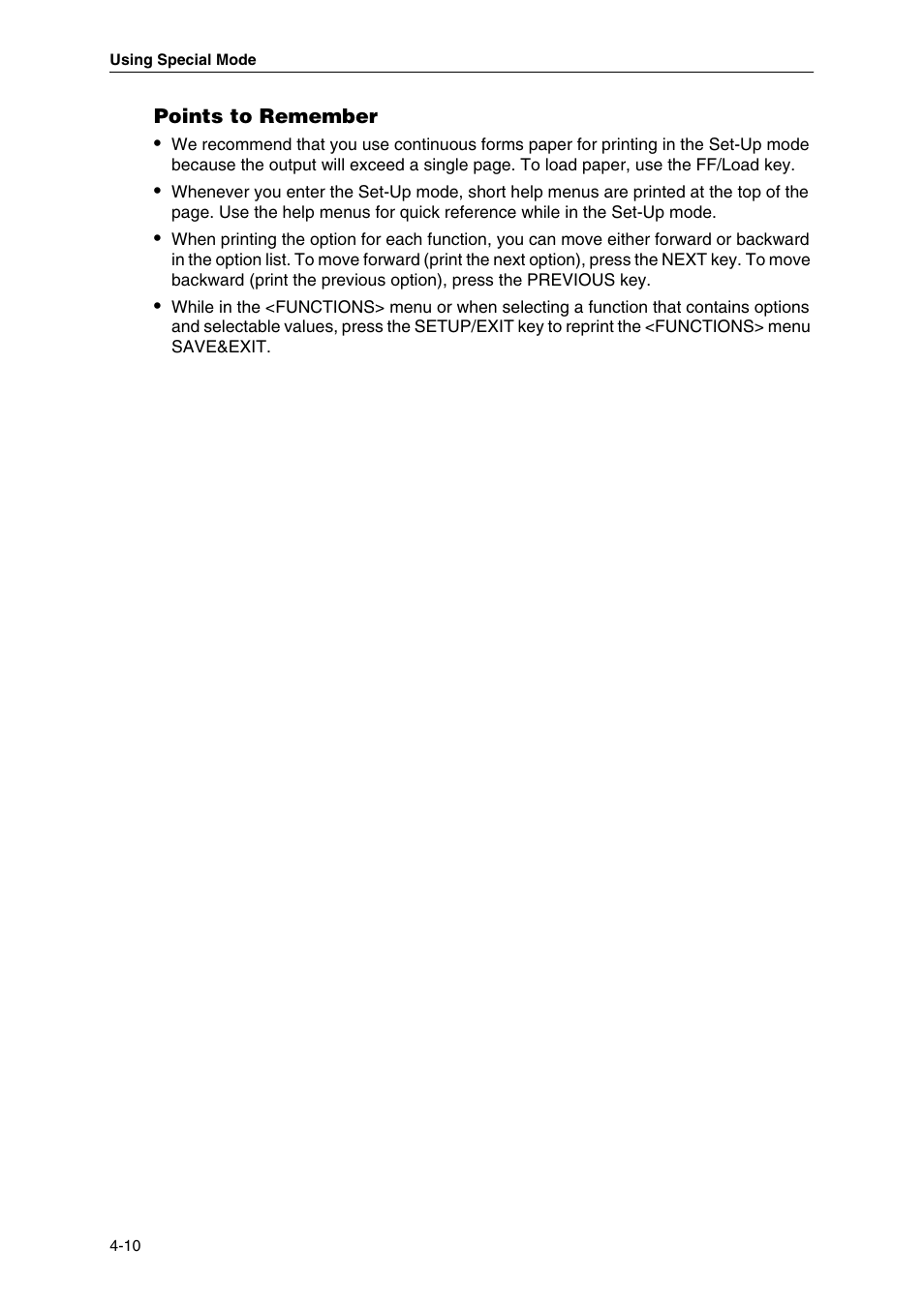 Points to remember | Dascom MIP480 User Guide User Manual | Page 44 / 138