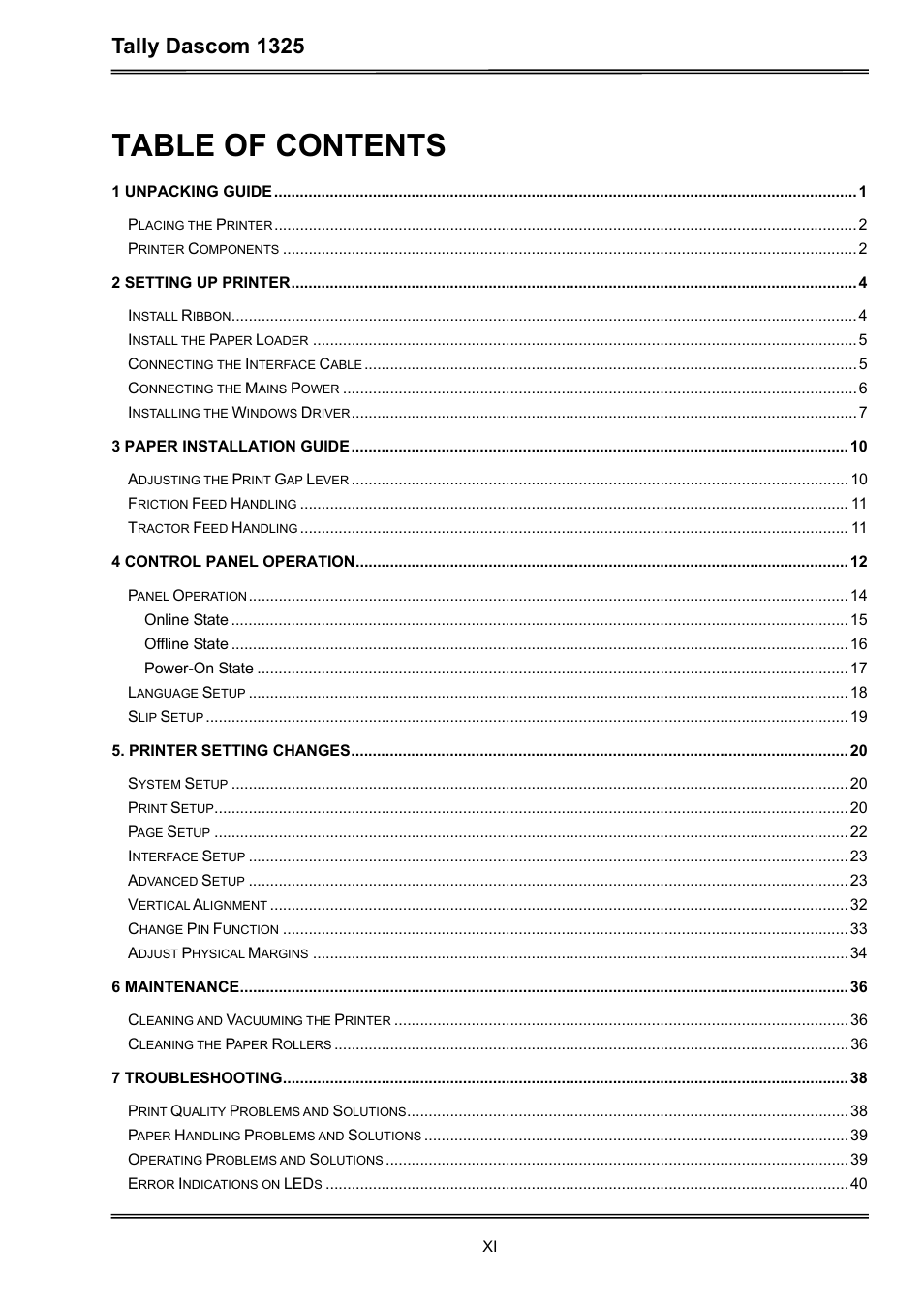 Dascom 1325 User Guide User Manual | Page 13 / 100