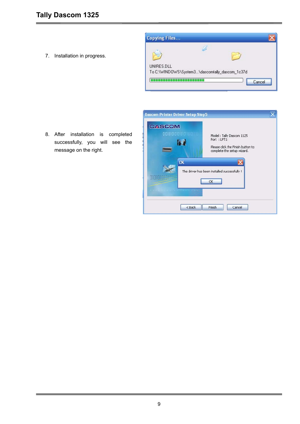 Dascom 1325 User Guide User Manual | Page 23 / 100
