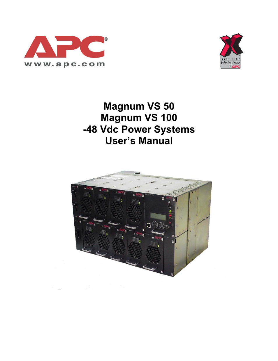 APC VS 50 User Manual | 65 pages