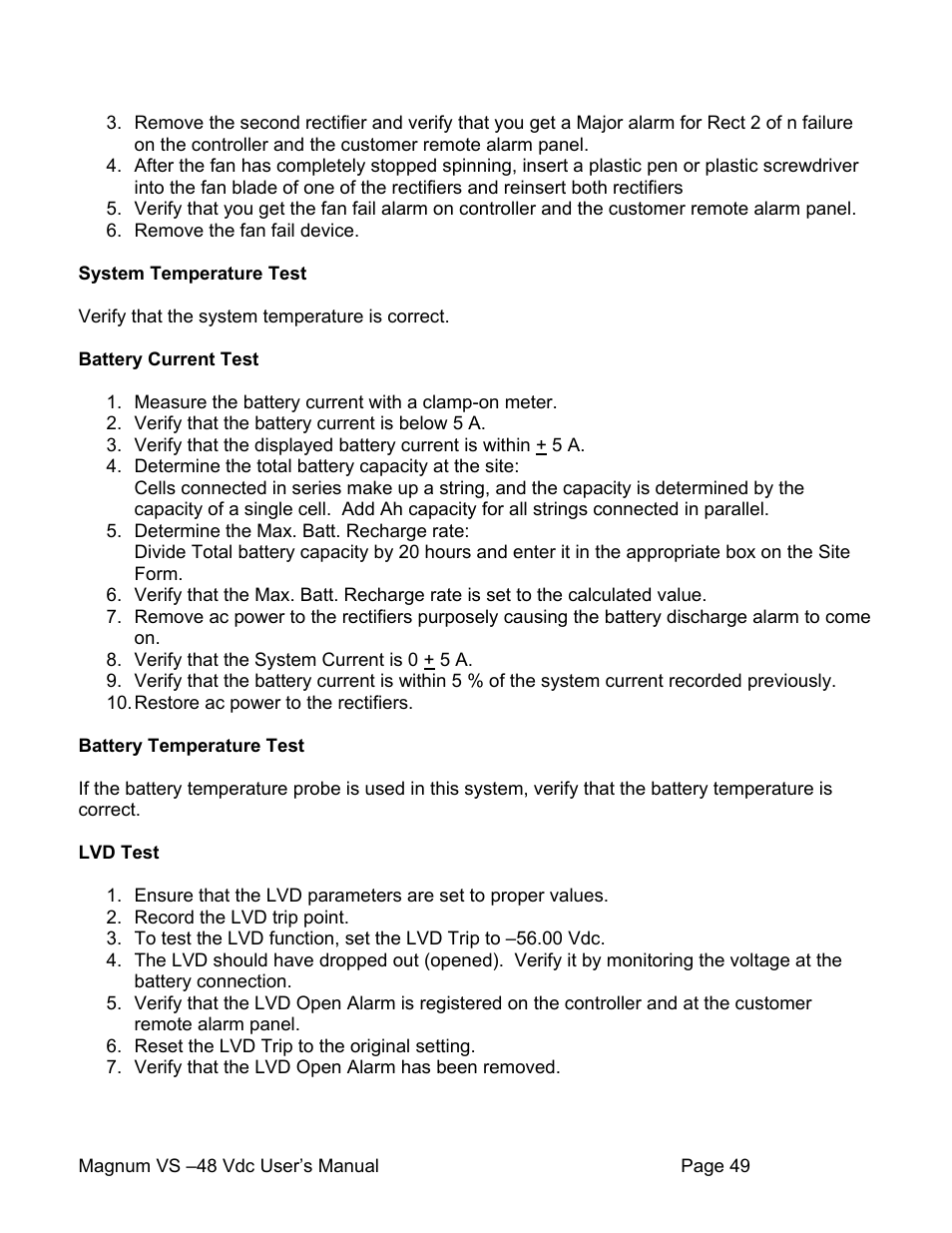 APC VS 50 User Manual | Page 54 / 65