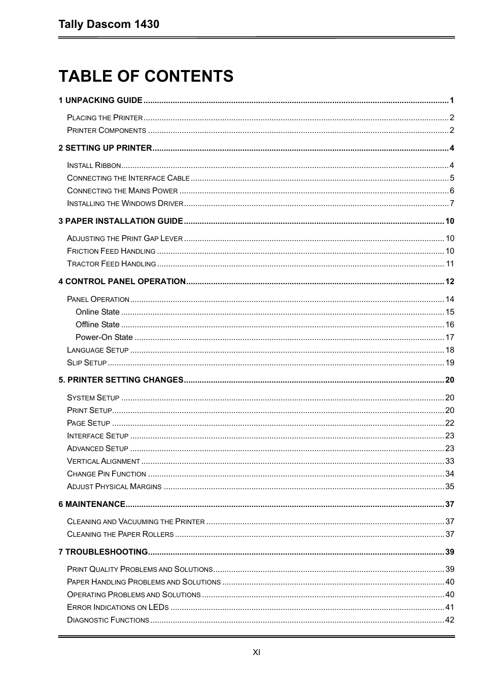 Dascom 1430 User Guide User Manual | Page 13 / 100