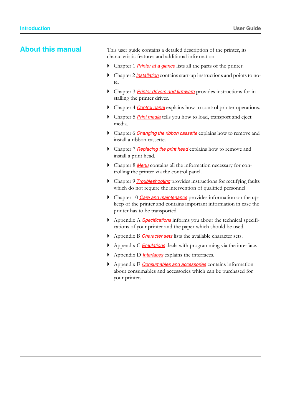 About this manual | Dascom T5040 User Guide User Manual | Page 10 / 146