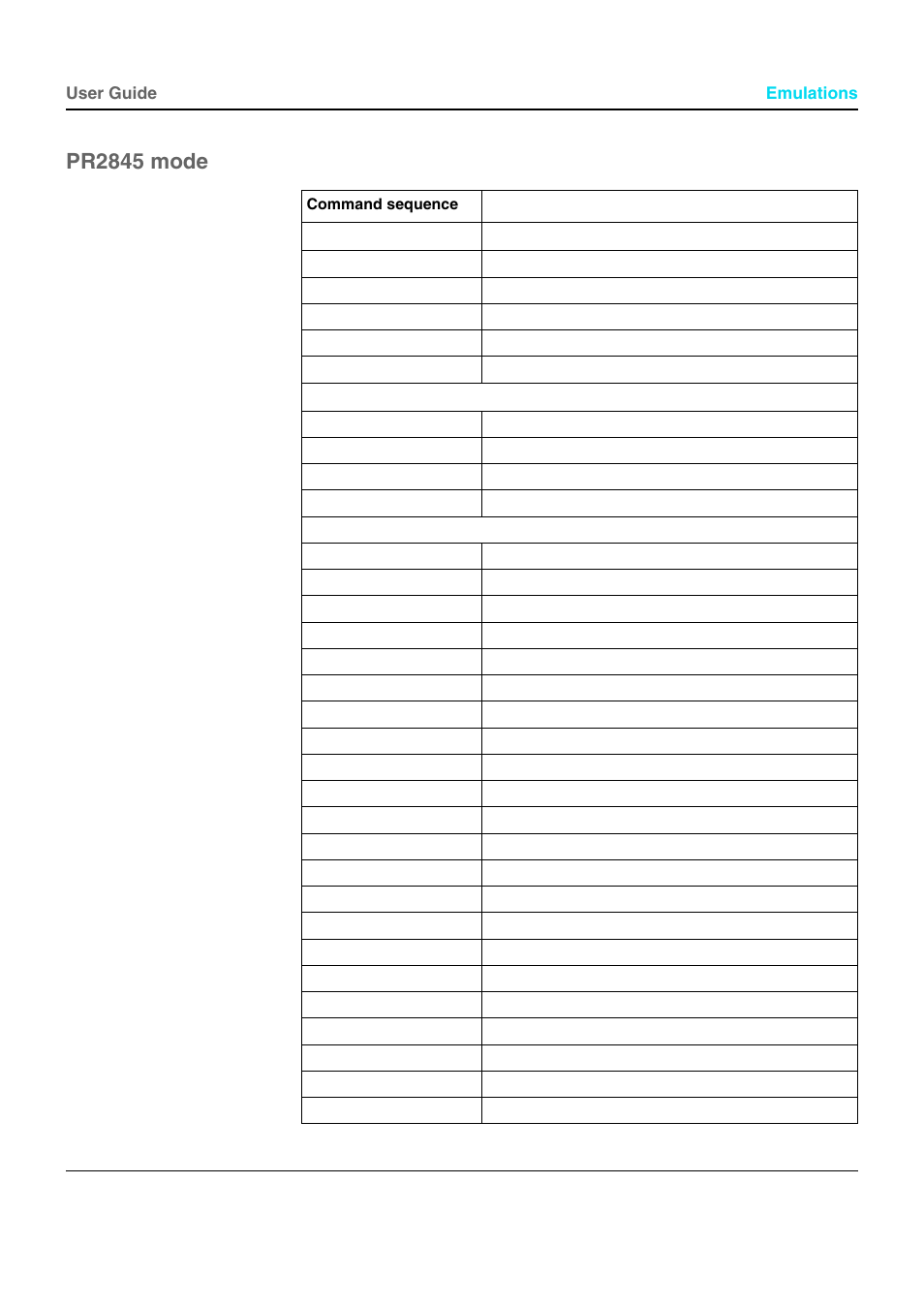 Pr2845 mode | Dascom T5040 User Guide User Manual | Page 125 / 146