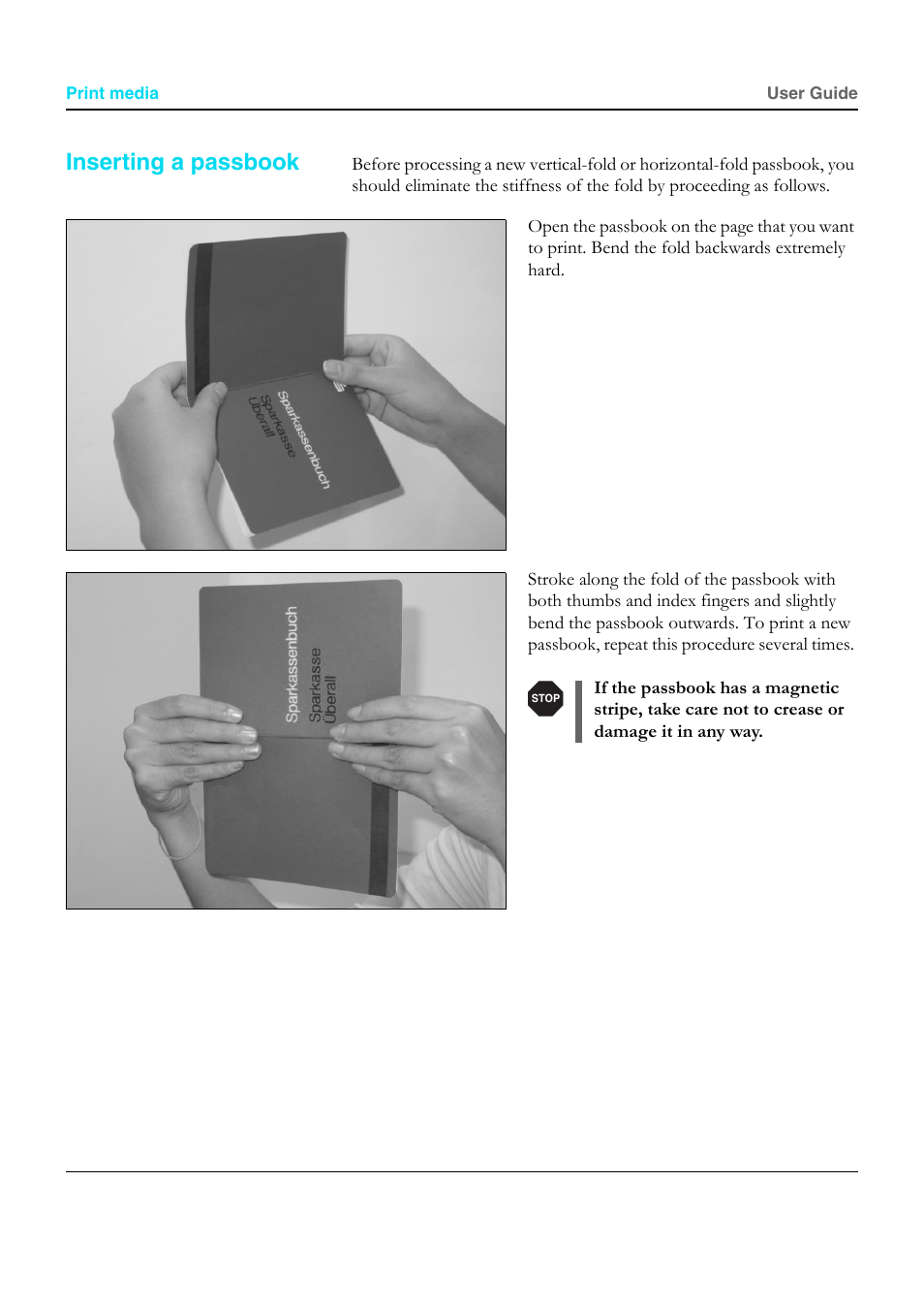 Inserting a passbook | Dascom T5040 User Guide User Manual | Page 40 / 146