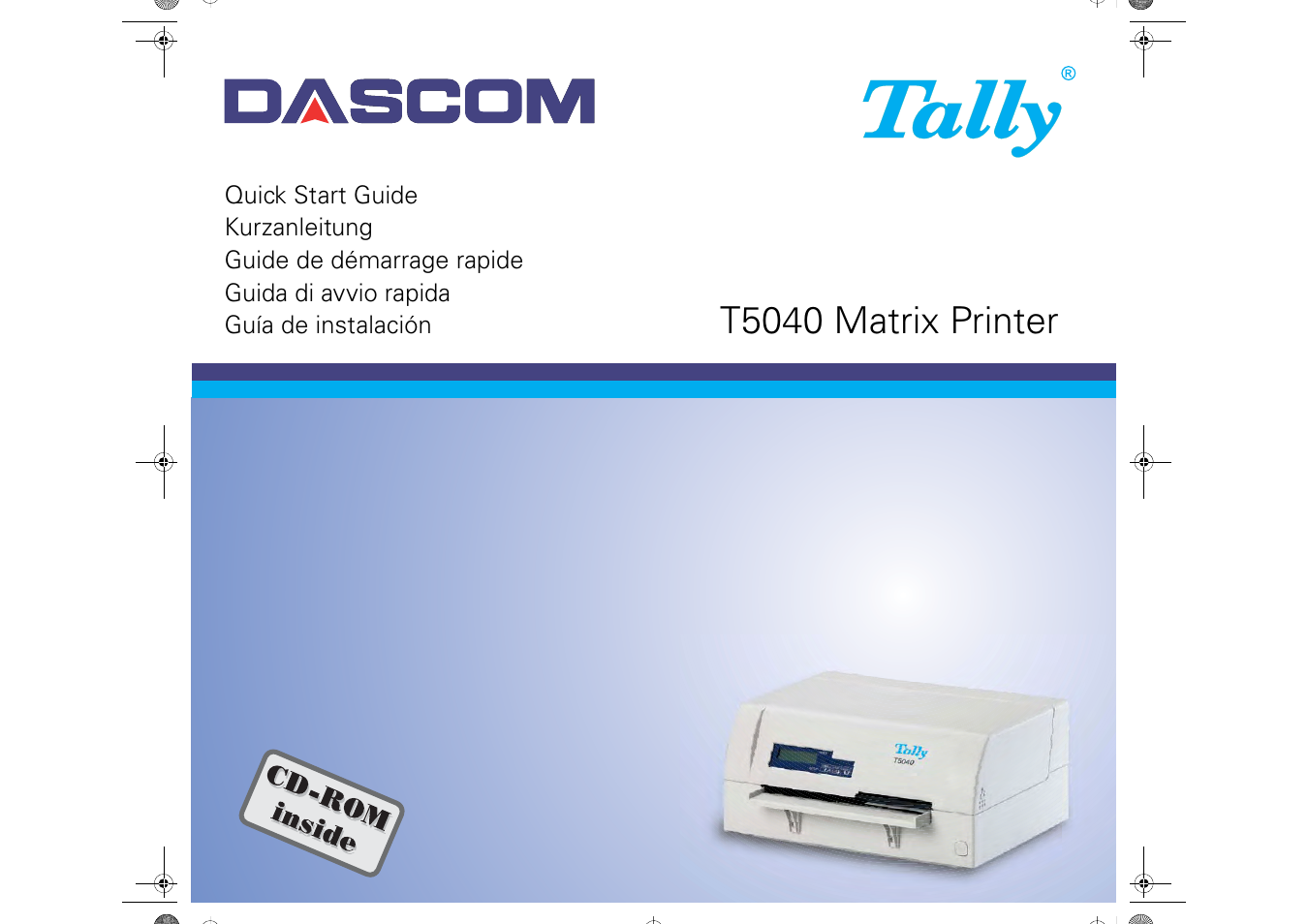 Dascom T5040 Quick Start Guide User Manual | 124 pages