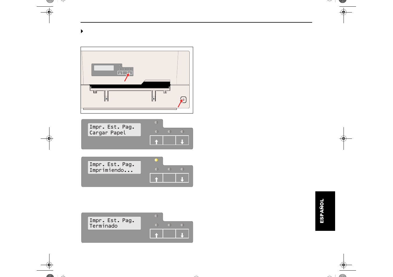 Impr. est. pag. cargar papel | Dascom T5040 Quick Start Guide User Manual | Page 119 / 124