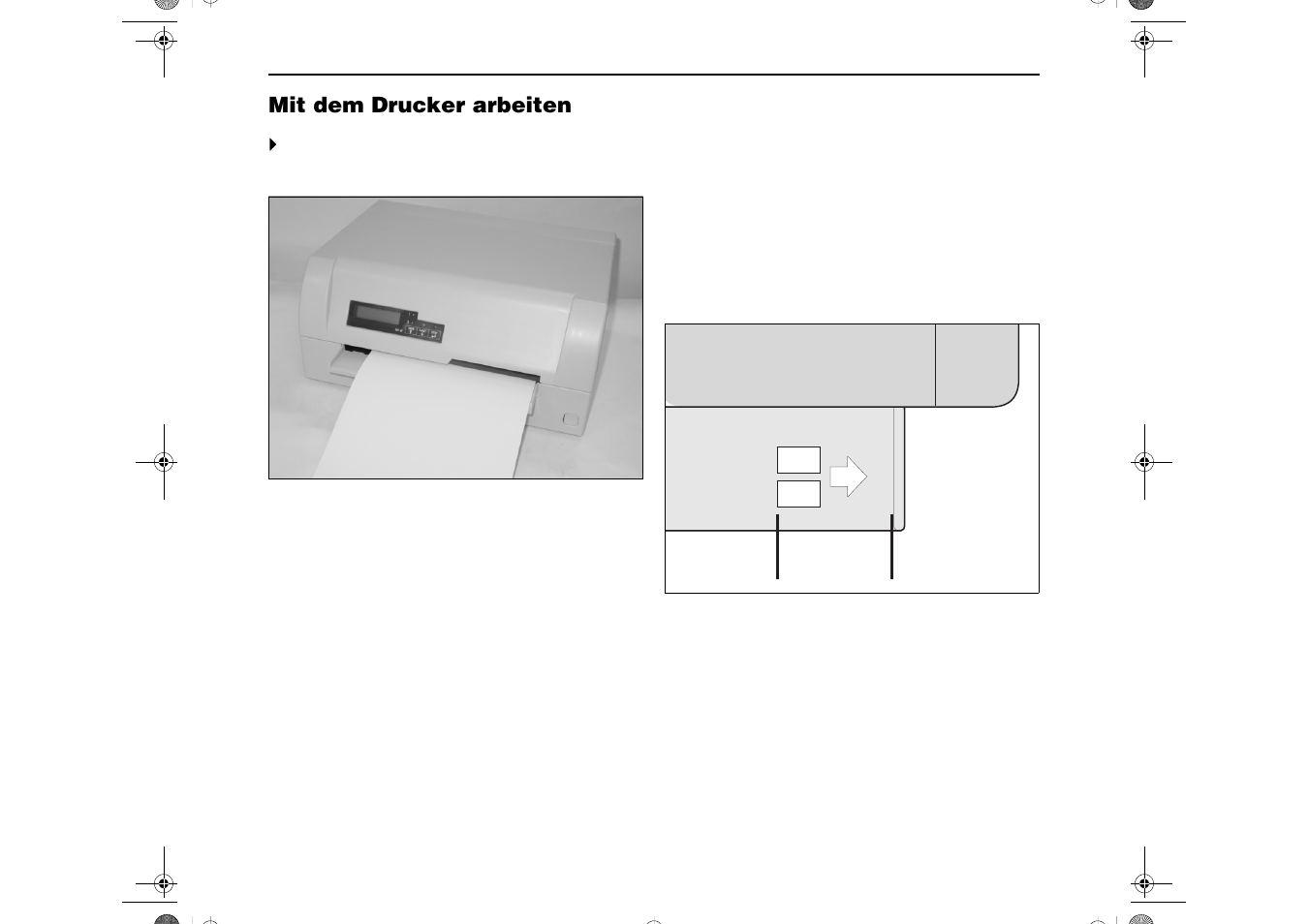 Mit dem drucker arbeiten | Dascom T5040 Quick Start Guide User Manual | Page 38 / 124