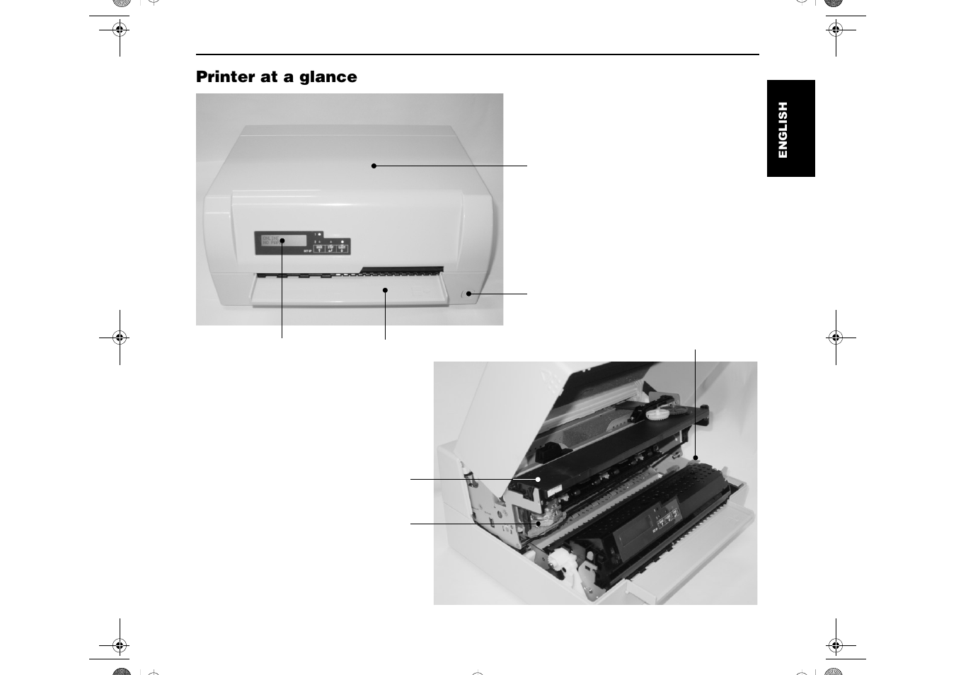 Printer at a glance | Dascom T5040 Quick Start Guide User Manual | Page 7 / 124