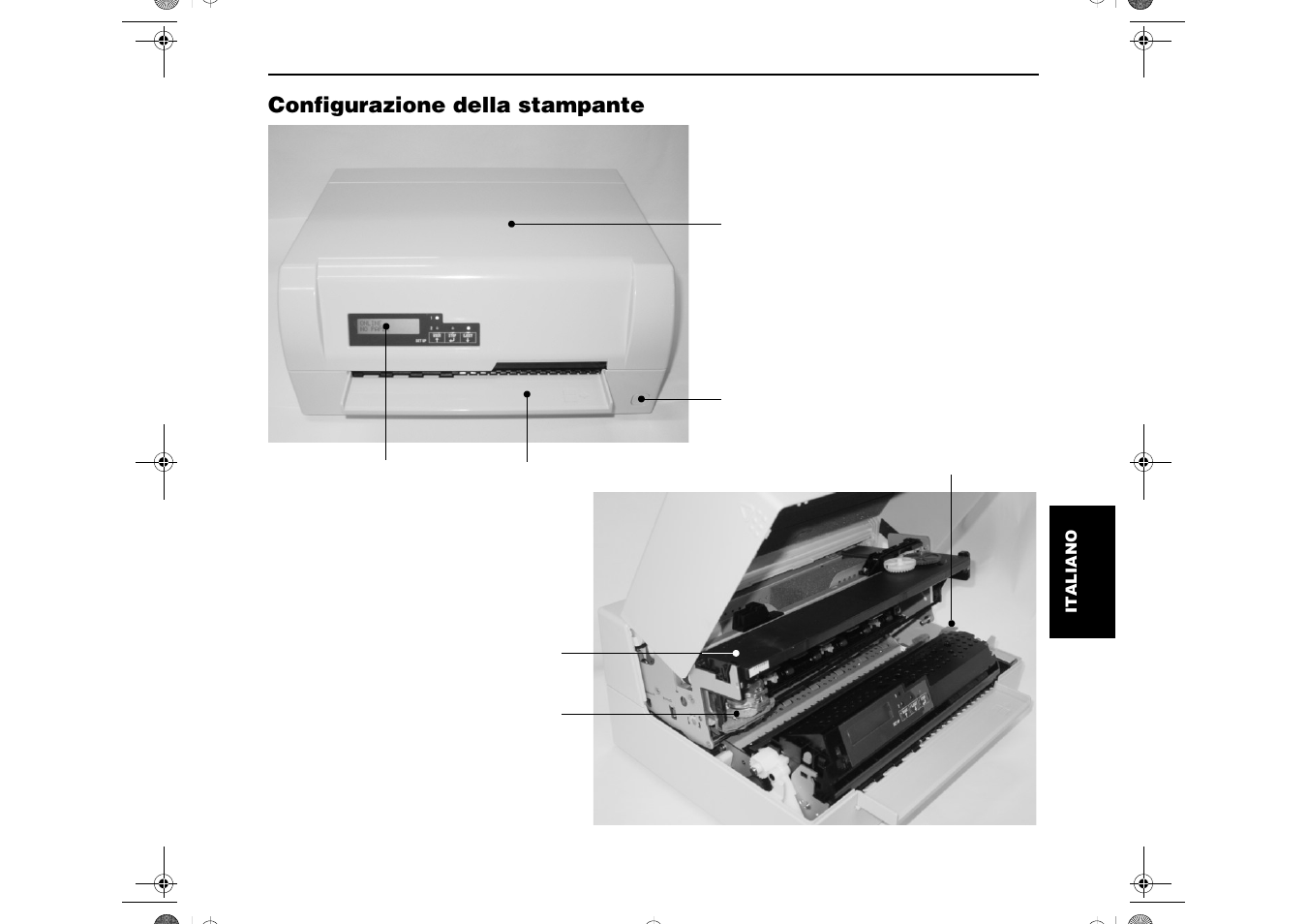 Configurazione della stampante | Dascom T5040 Quick Start Guide User Manual | Page 79 / 124