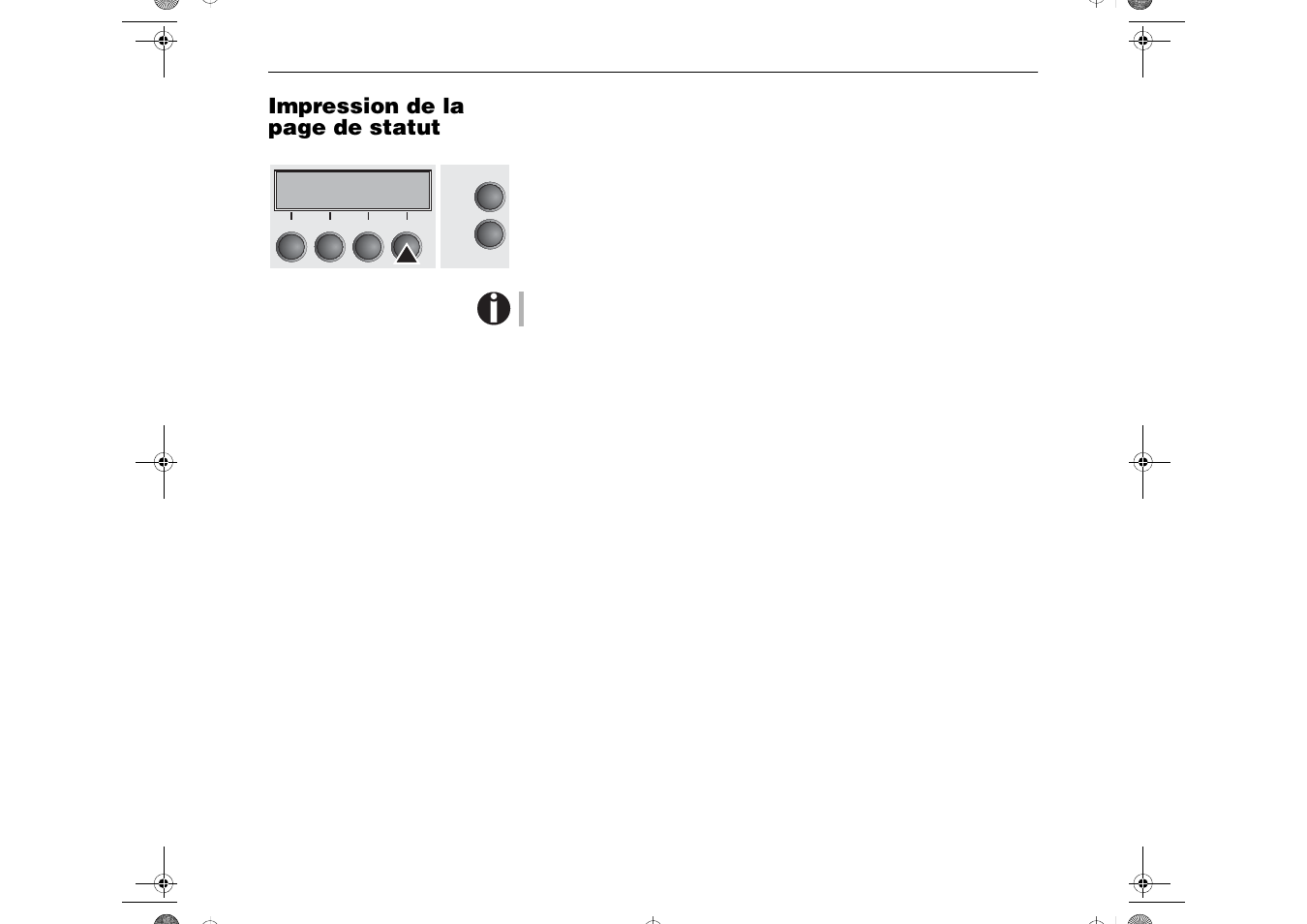 Impression de la page de statut | Dascom LA650+ Quick Start Guide User Manual | Page 104 / 176