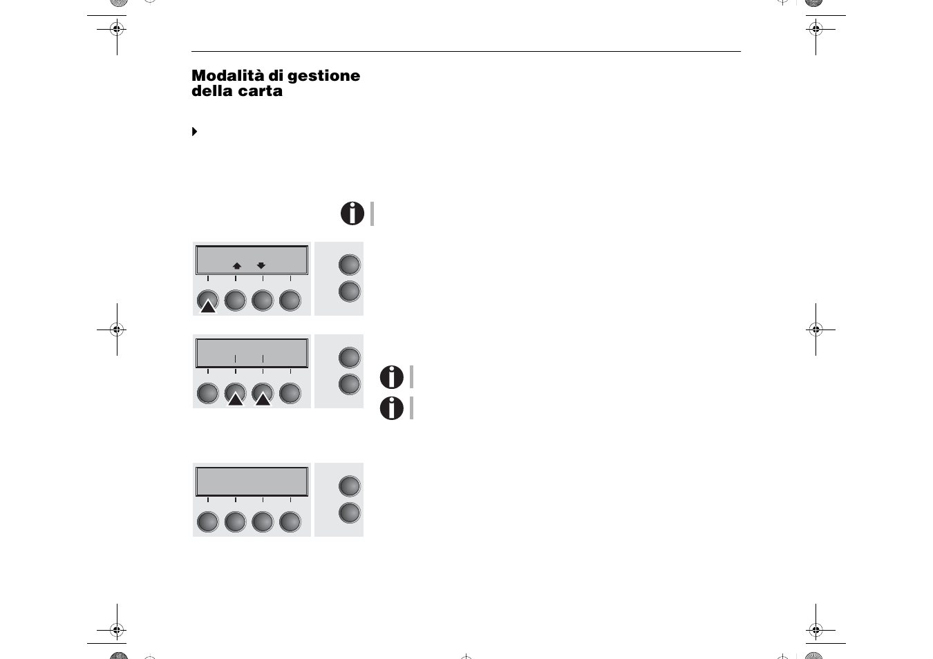 Modalità di gestione della carta | Dascom LA650+ Quick Start Guide User Manual | Page 124 / 176